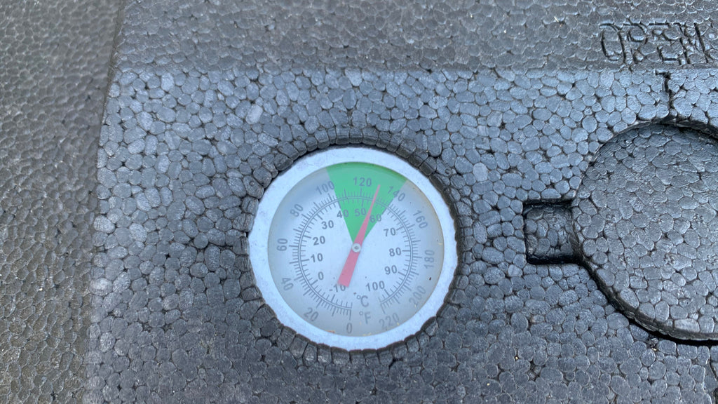 Hot composter thermometer gauge 