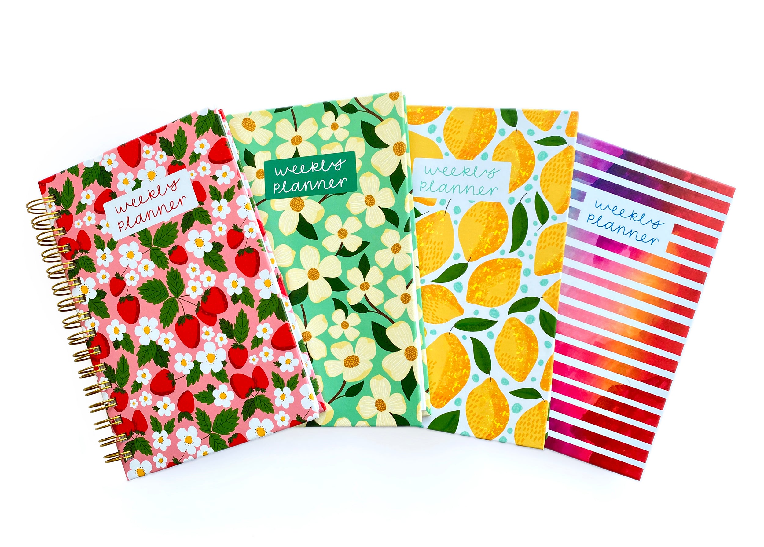 Cute Weekly Undated Planner Collection by Hennel Paper Co