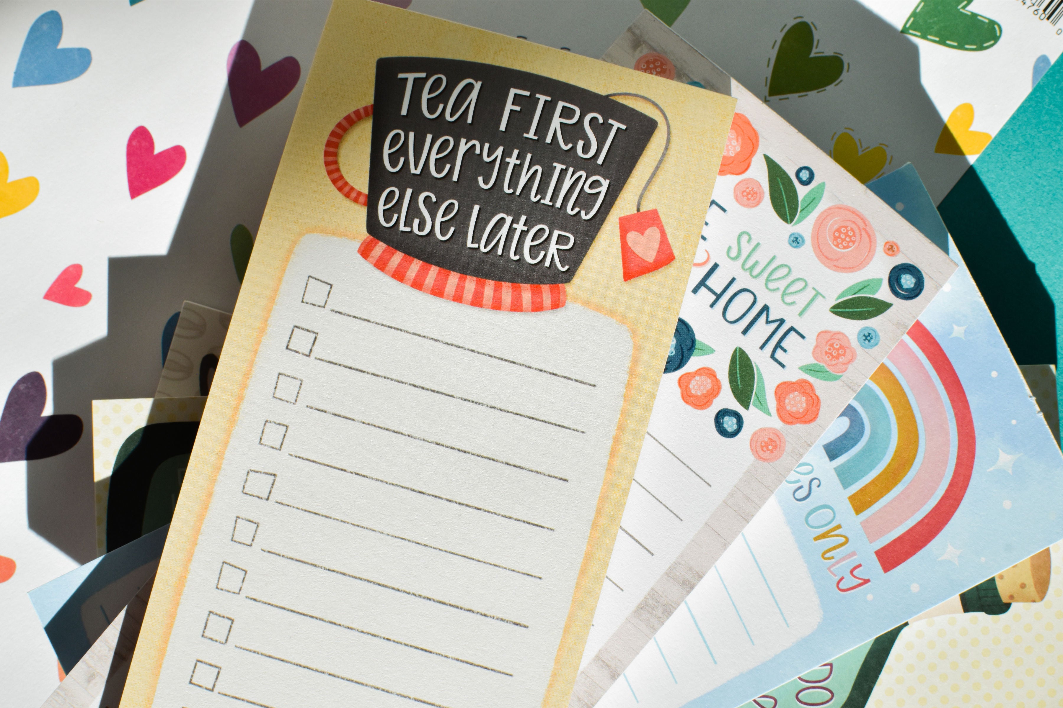 Cute to-do list notepads by Hennel Paper Co.