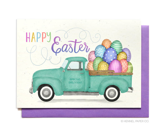Funny Easter Card Happy Easter to One Hot Piece of Tail 