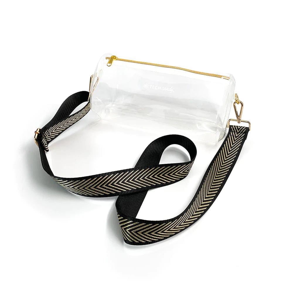See Thru Clear 2-in-1 Crossbody Bag Guitar Strap – The Trendy Two