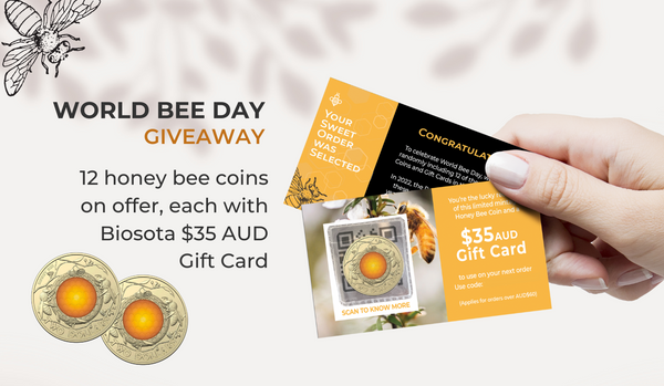 World Bee Day Coin Giveaway