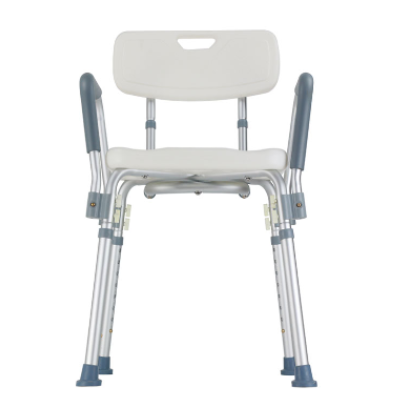 Bath Seat with Back and Padded Arms HomEquip