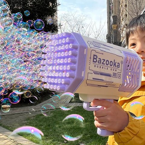 Rocket Bubble Gun 69 Holes