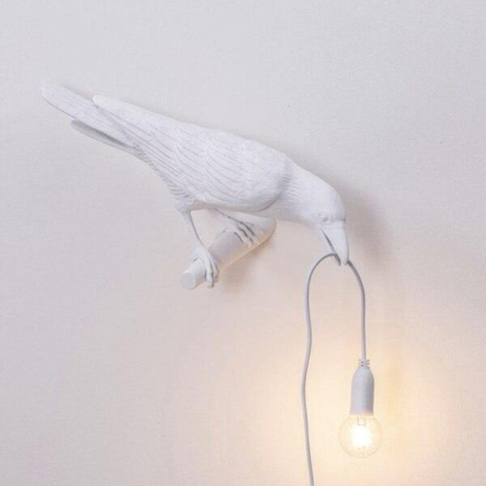 crow wall lamp