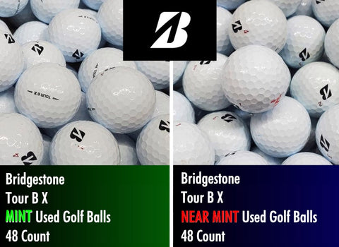 Bridgestone Tour B X Used Golf Balls