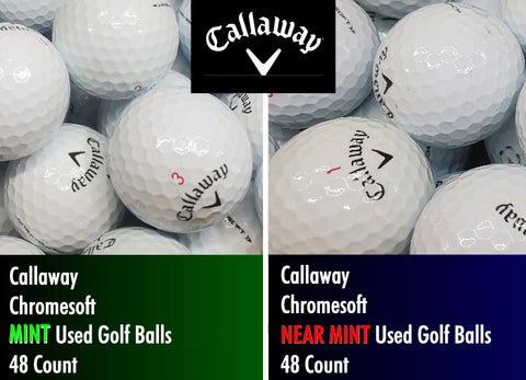 Callaway Chromesoft Used Golf Balls