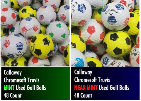 Callaway Chromesoft Truvis Used Golf Balls