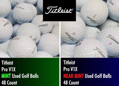 Titleist Pro V1X Used Golf Balls