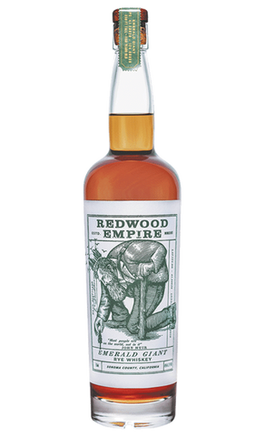 REDWOOD EMPIRE 'EMERALD GIANT' RYE WHISKEY