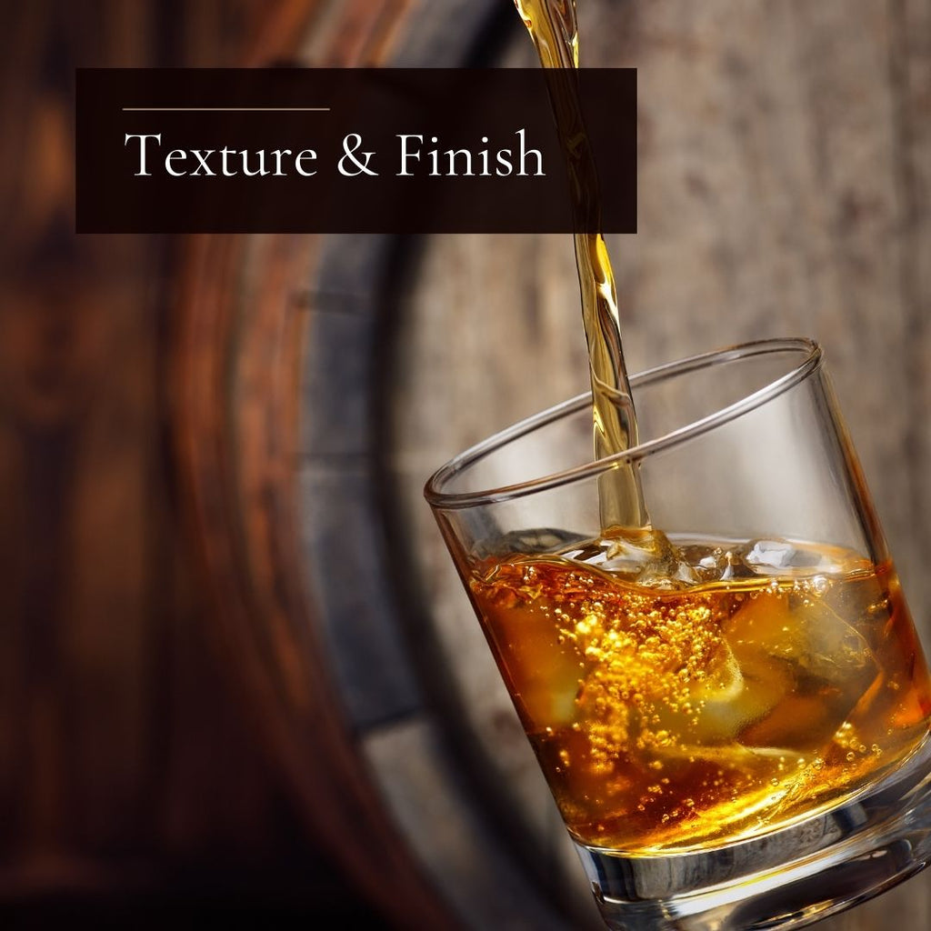 Texture and Finish of Whiskey
