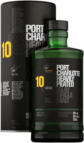 Bruichladdich Port Charlotte 10 Year Single Malt Scotch Whisky – Bourbon  Central