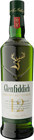 Glenfiddich 12 Yr Old Speyside Single Malt Scotch Whisky