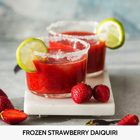 Frozen Strawberry Gin Fizz - Summer Cocktail Madness 