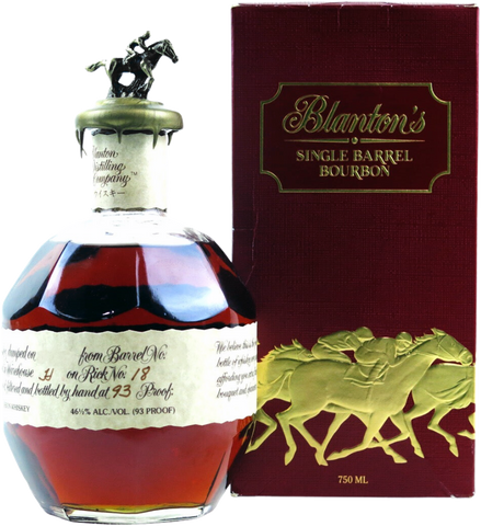 Blanton's Cream Label Takara Red Single Barrel Straight Bourbon