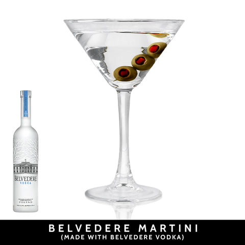 Belvedere Martini (made with Belvedere vodka)