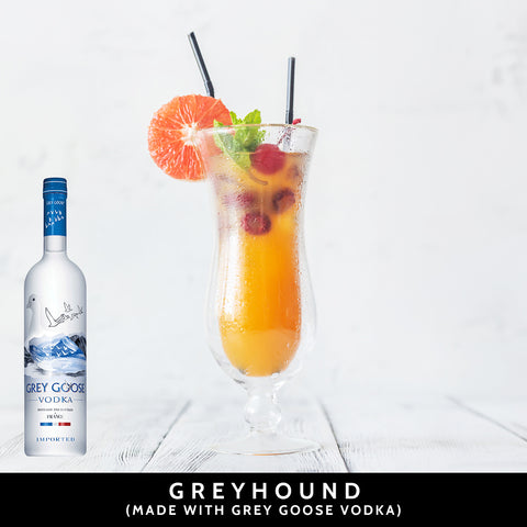 Greyhound (made with Grey Goose vodka)