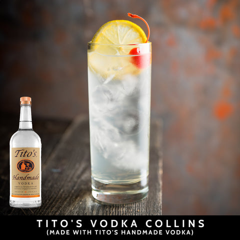 Tito's Vodka Collins (made with Tito's Handmade Vodka)