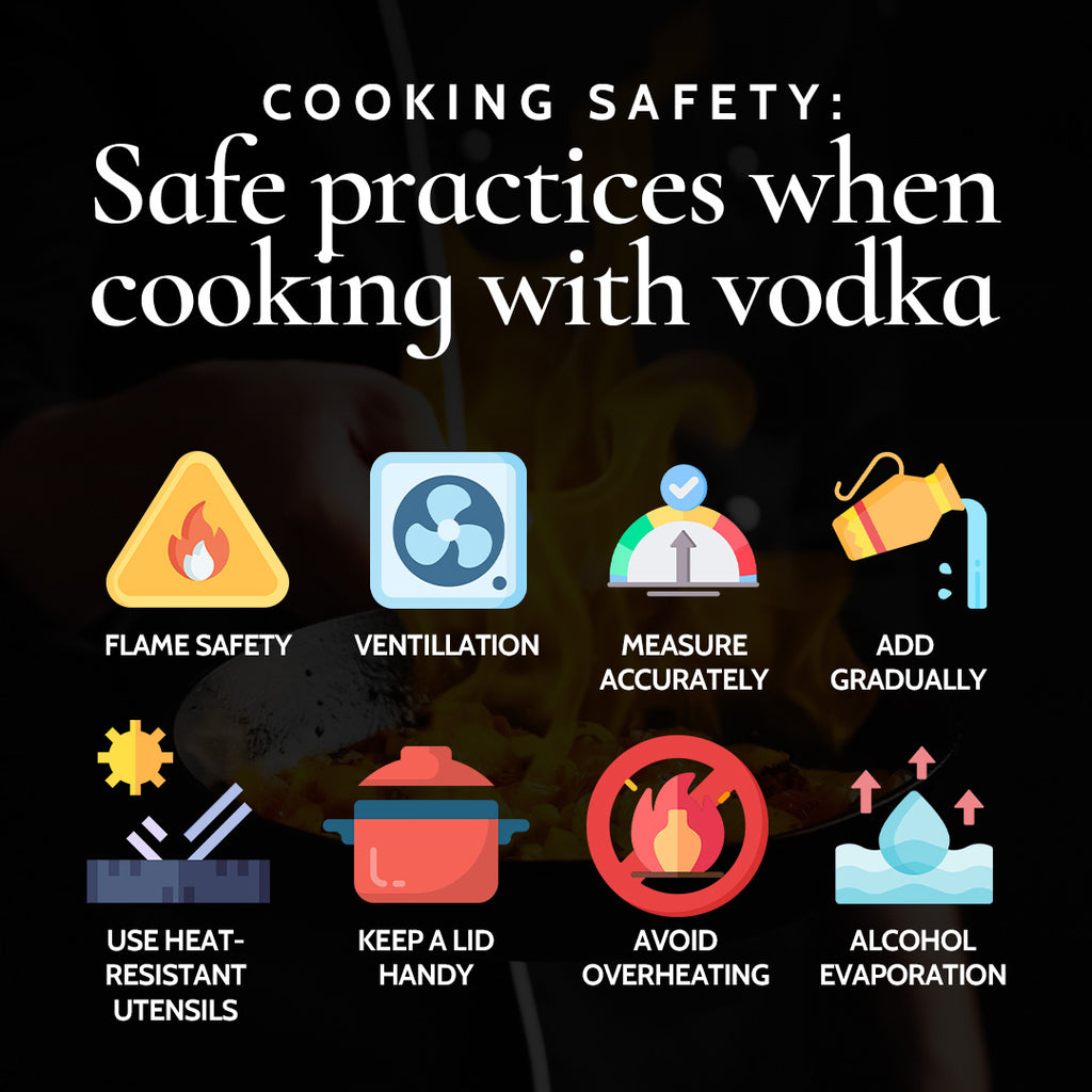 Cooking with vodka