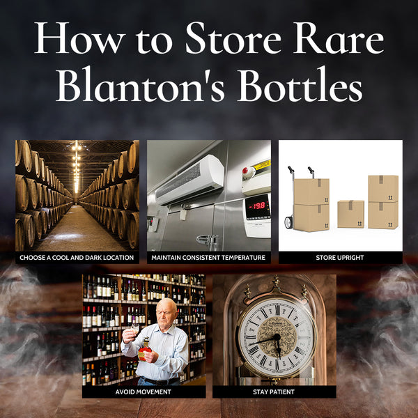 How to Store Rare Blanton's Bottles