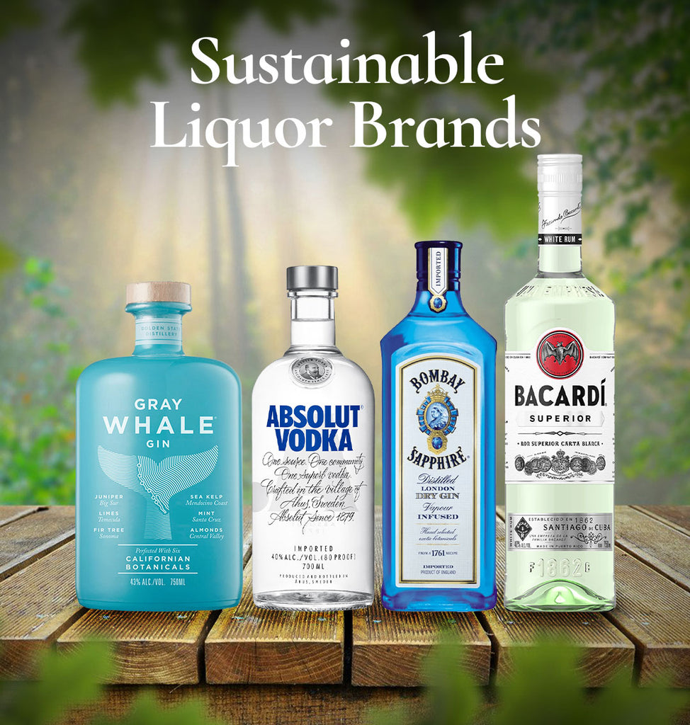 Sustainable liquor brands