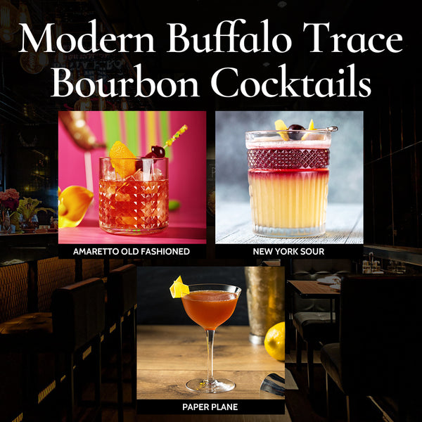 Modern Buffalo Trace Bourbon Cocktails