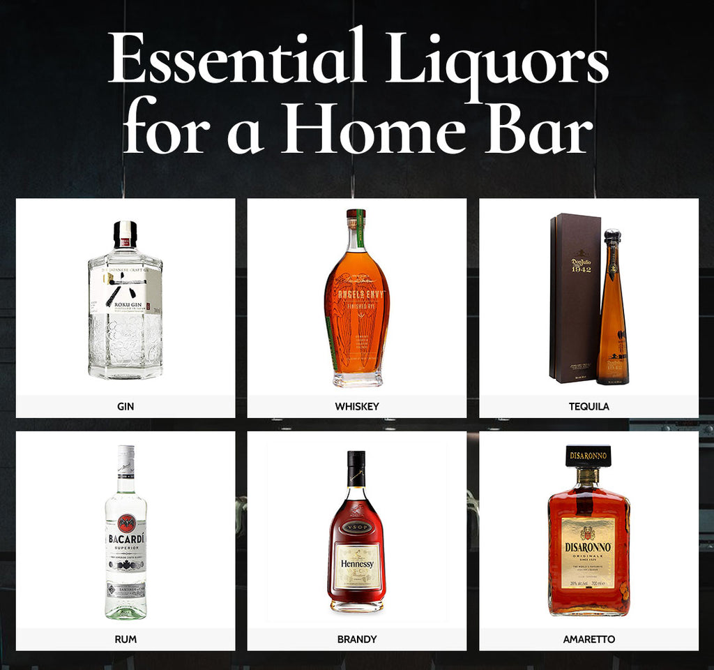 13 Liquors Your Home Bar Should Have