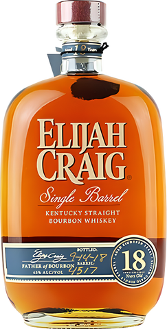 Elijah Craig Single Barrel 18 Year Old