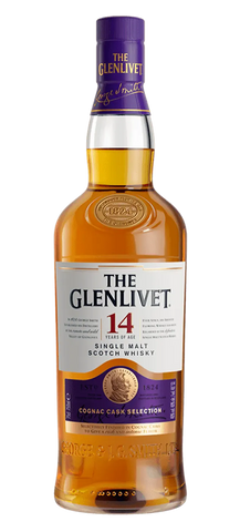 The Glenlivet Single Malt Scotch Whisky 14 Year Cognac Cask Selection