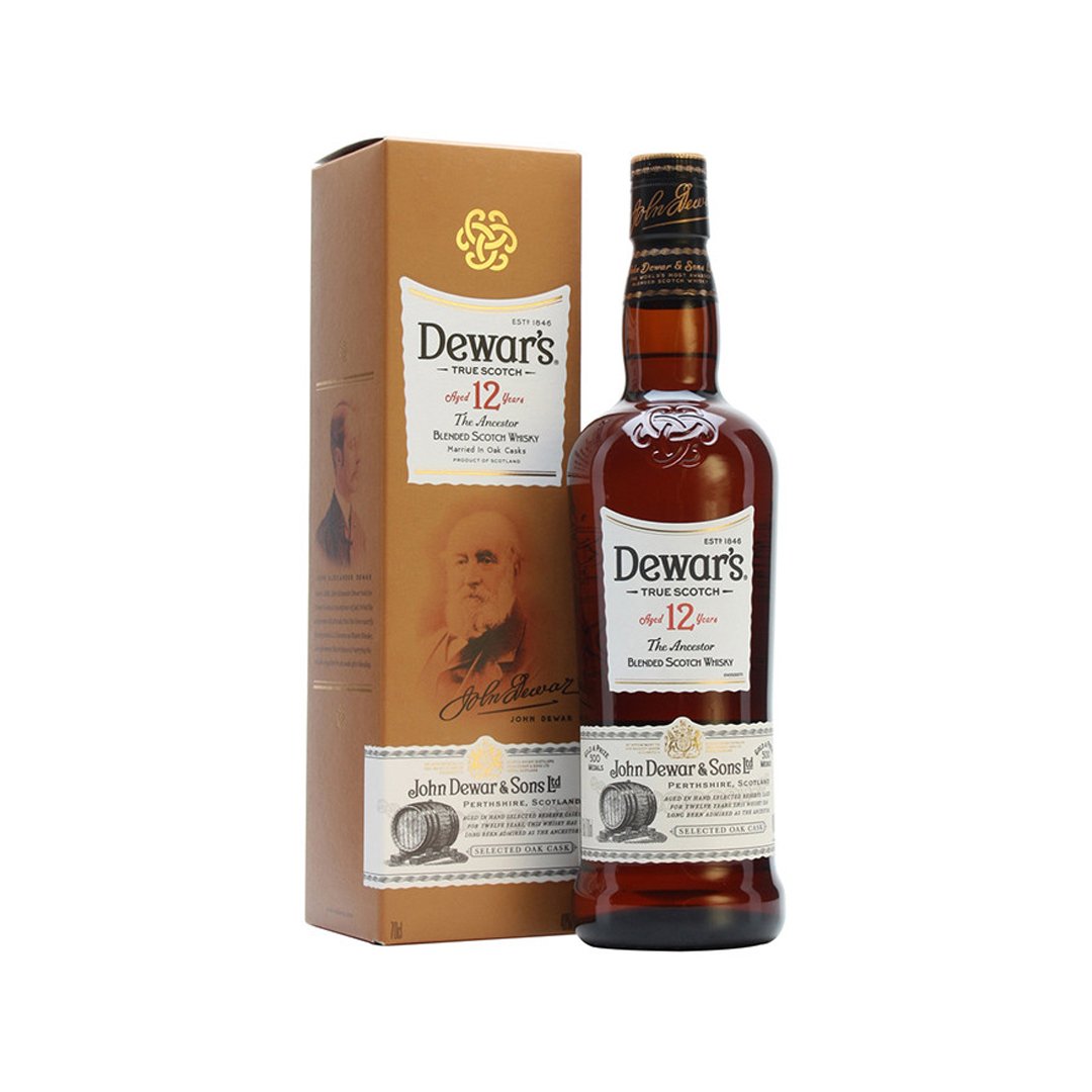 Dewar's 12 Year Old Blended Scotch 750ml