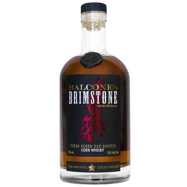 Balcones Brimstone Texas Scrub Oak Smoked Whiskey