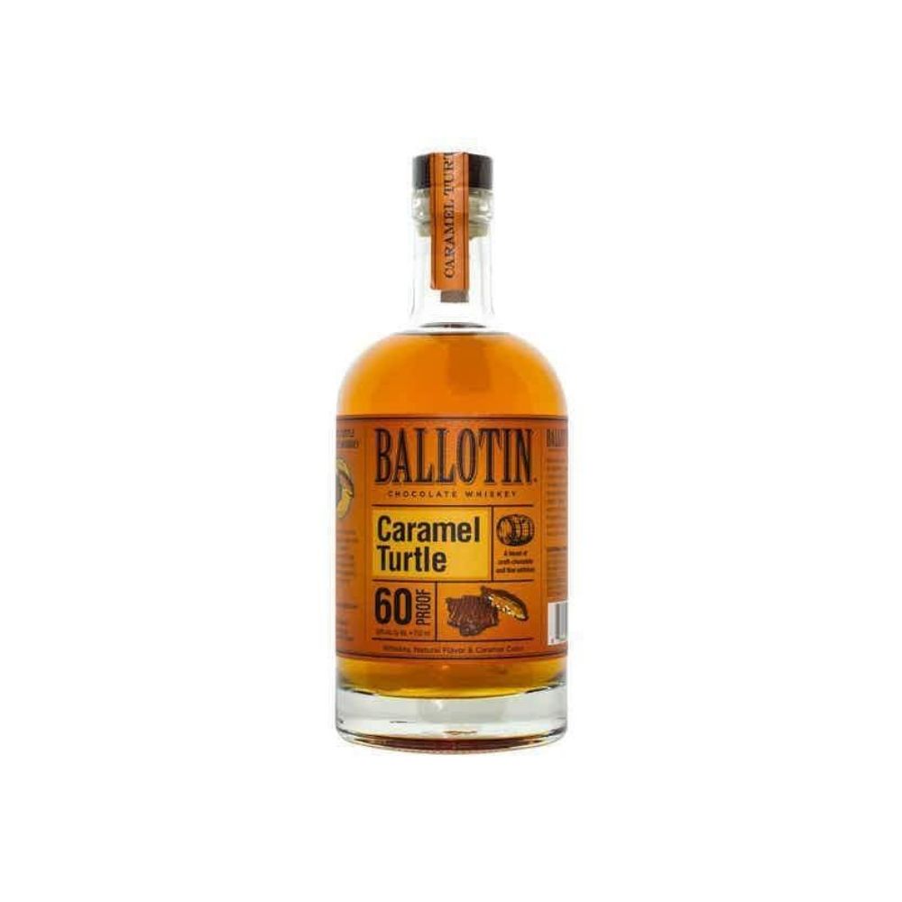 Ballotin Caramel Turtle Chocolate Whiskey