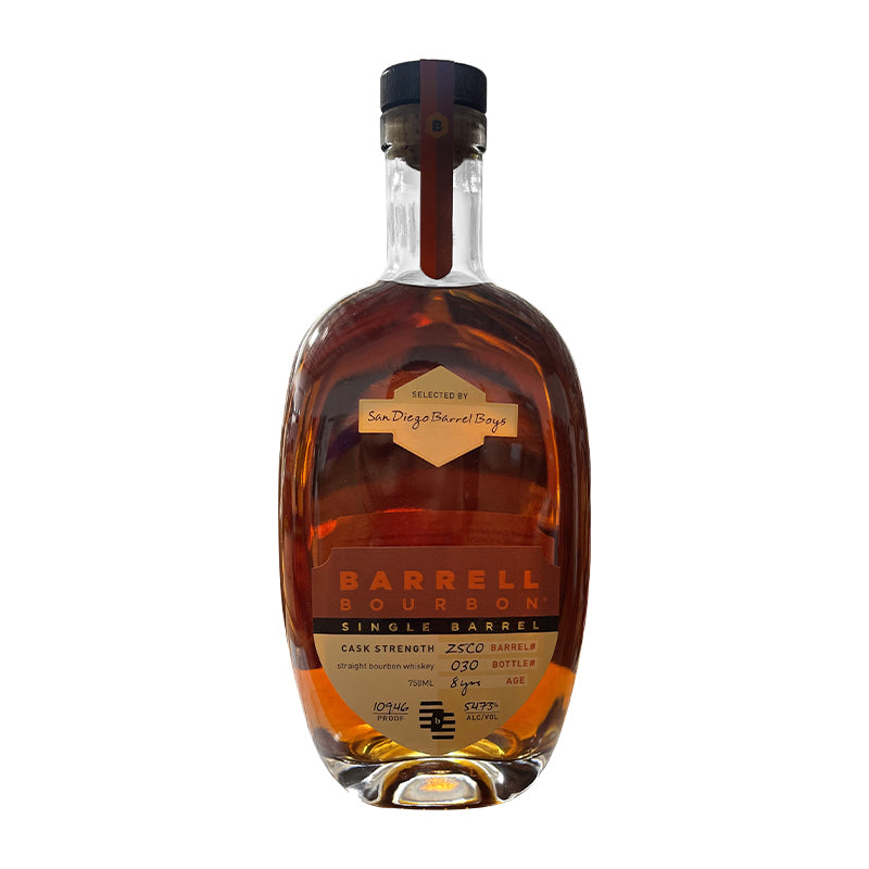 Barrell Craft Spirits 8-Year-Old Single Barrel Bourbon #Z5C0 Selected By SDBB