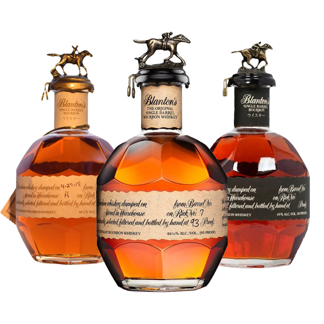 Blanton's Single Barrel, Blanton's Takara Red, Blanton's Black Special Bundle