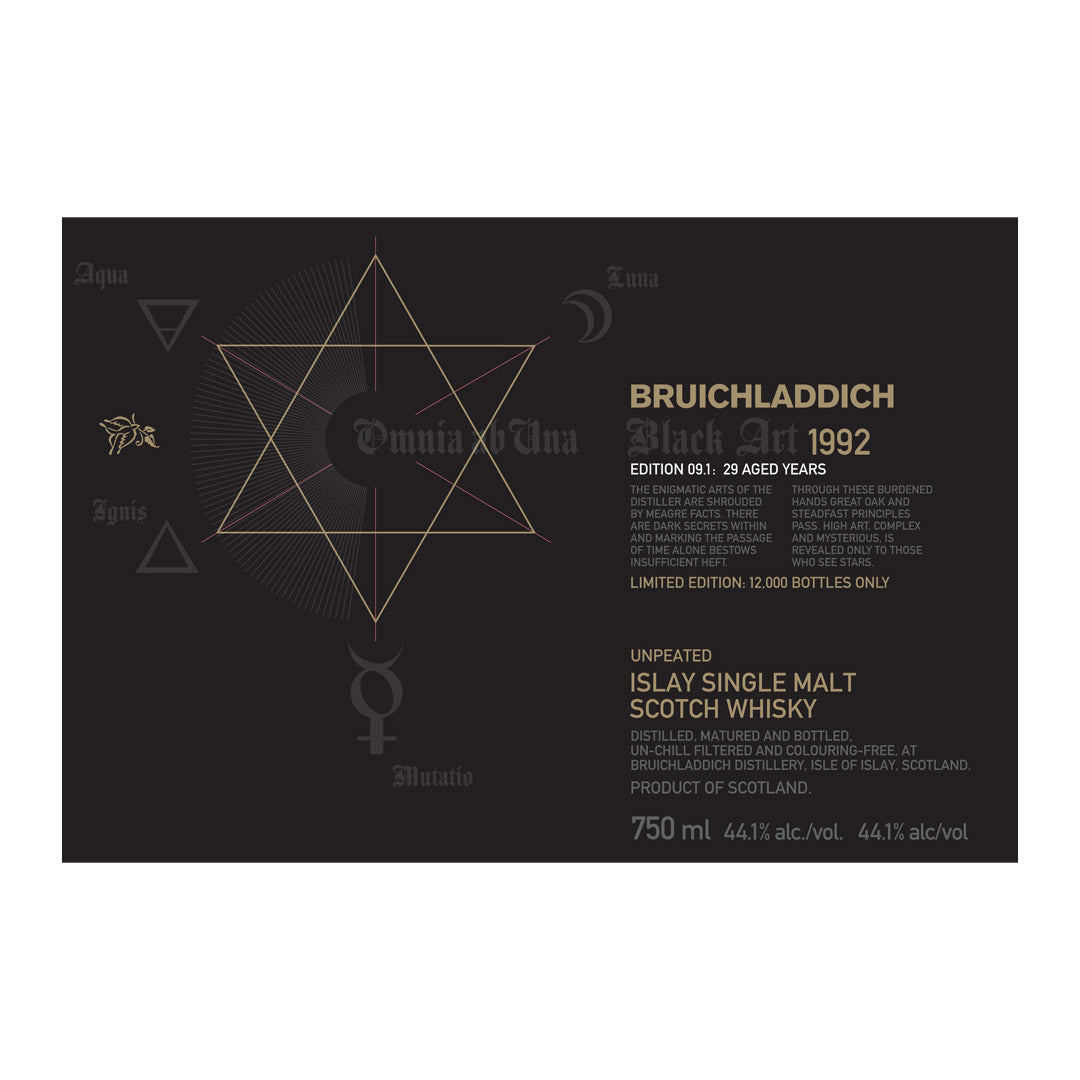 Bruichladdich Black Art 1992 Edition 09.1 29 Year Old