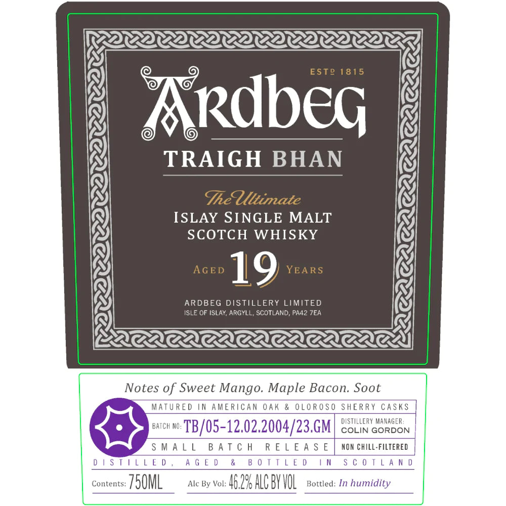 Ardbeg Traigh Bhan 19 Year Old Batch #5