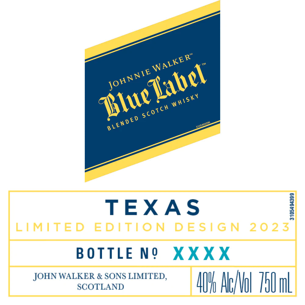 Johnnie Walker Blue Label Texas Limited Edition 2023 750ml