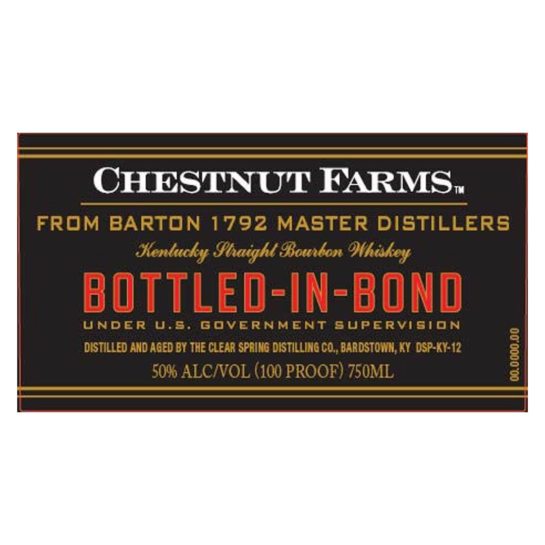 Chestnut Farms Bottled In Bond Bourbon