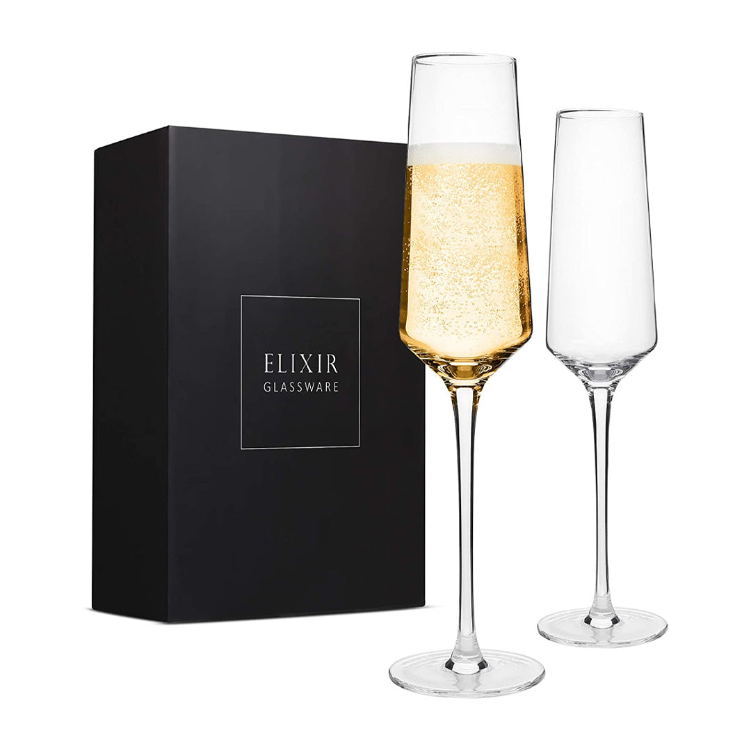 Classy Champagne Flutes Set Of 2