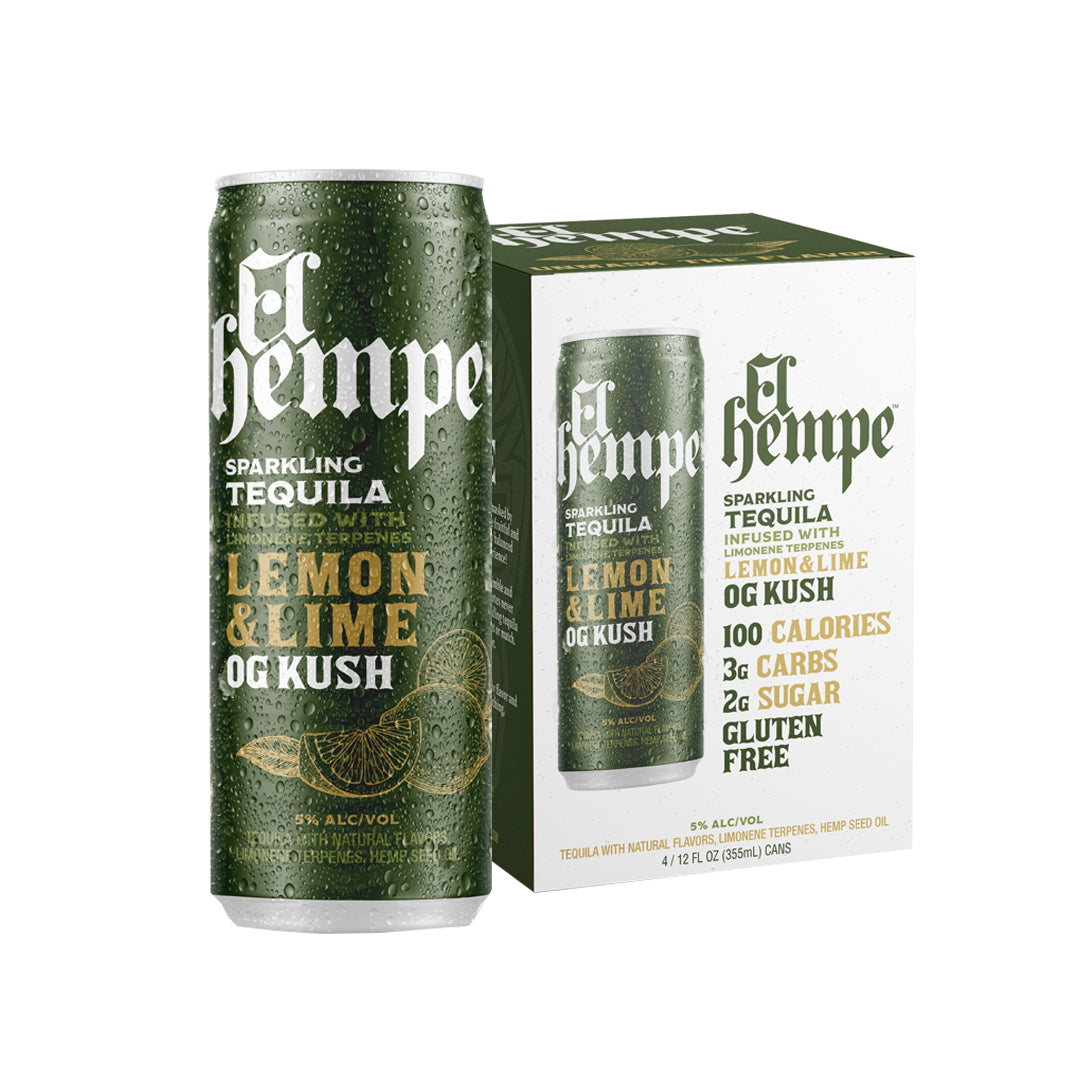 El Hempe Lemon & Lime 4PK