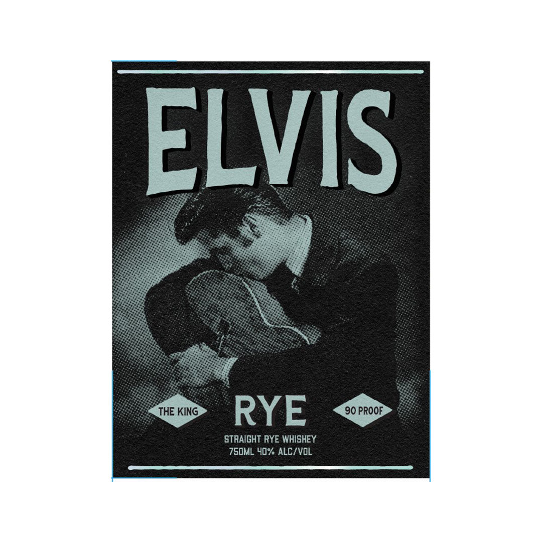 Elvis The King Straight Rye Whiskey 750ml