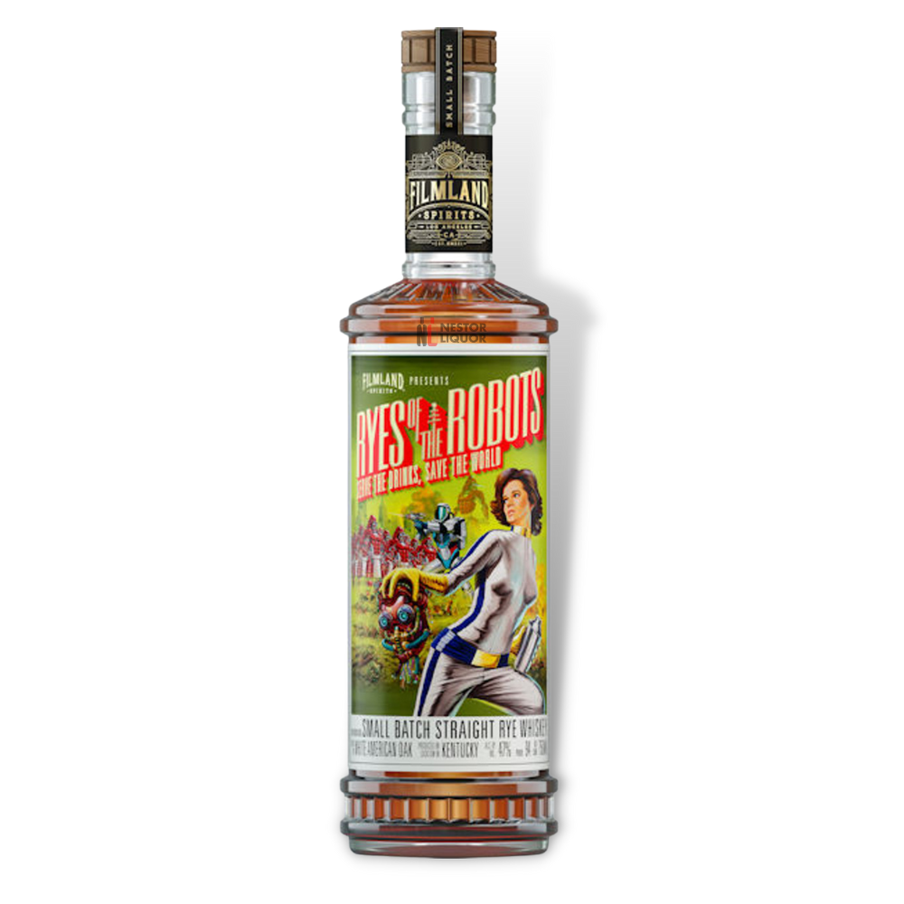 Filmland Eyes Of The Robots Straight Rye Whiskey 750ml