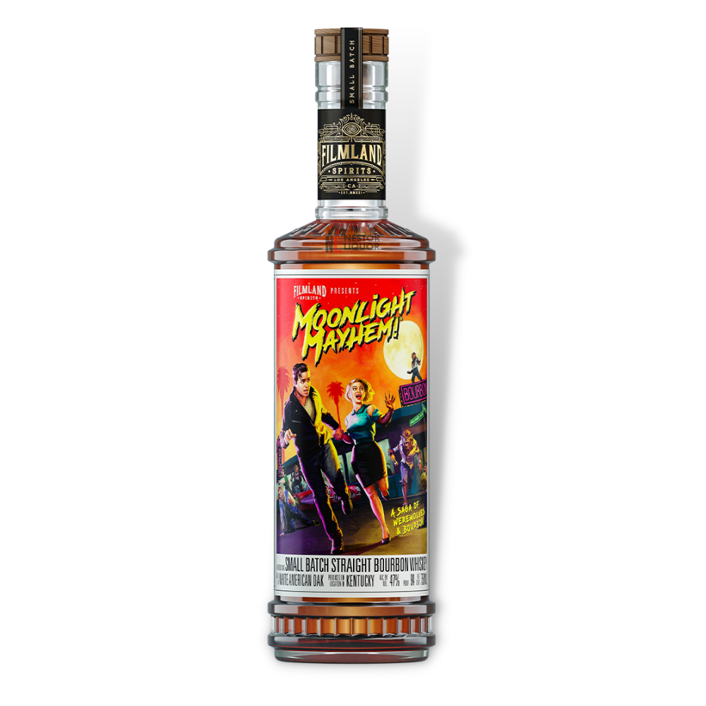 Filmland Moonlight Mayhem! Straight Bourbon Whiskey 750ml