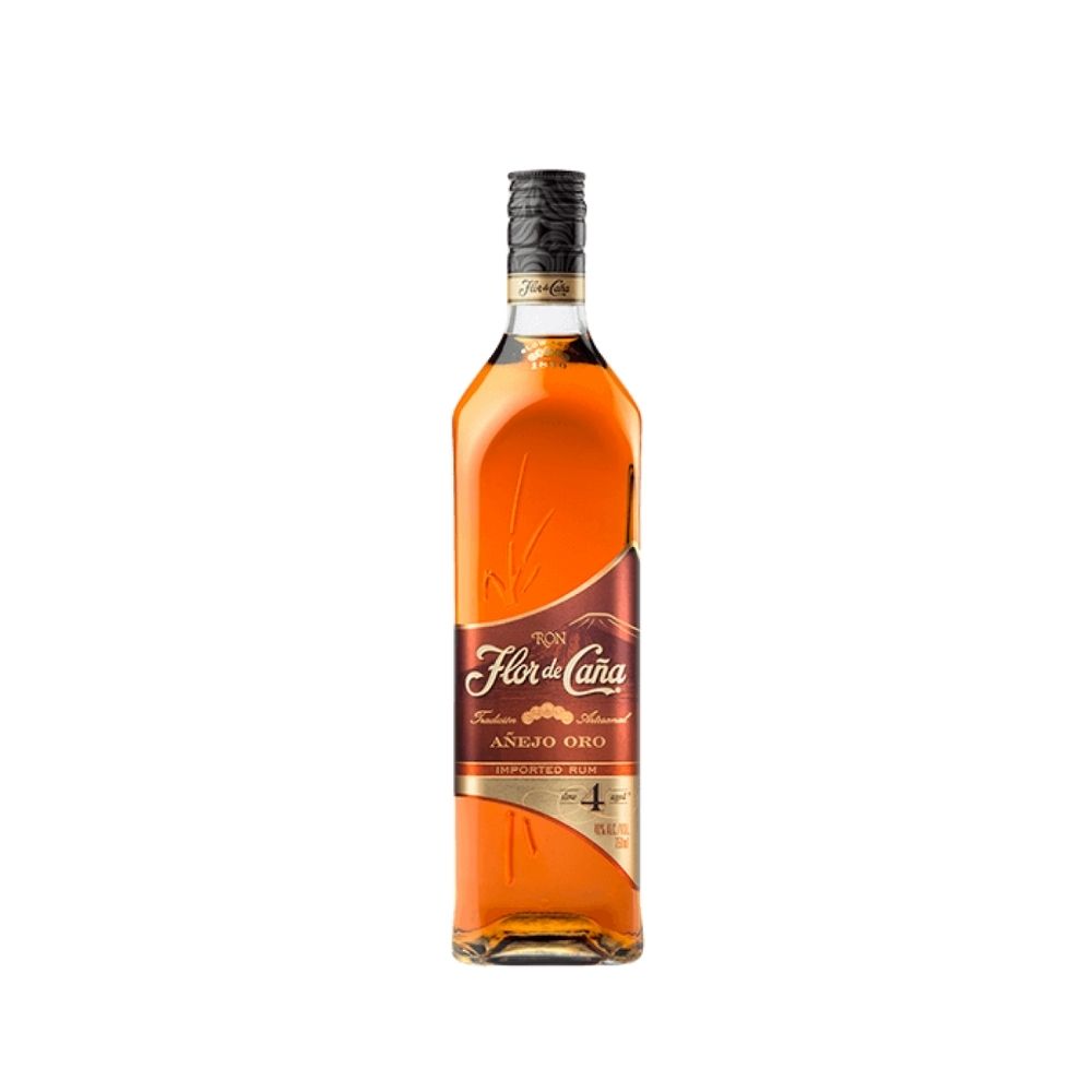 Flor De Cana Anejo Oro Gold Rum 4 Years 750ml