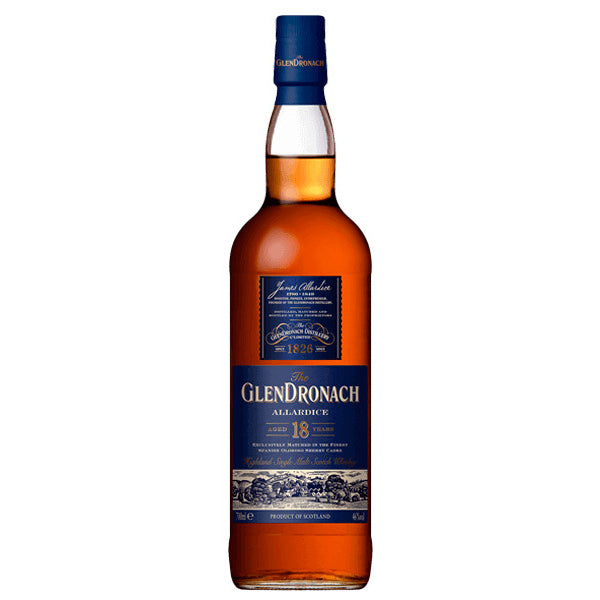 Glendronach Allardice 18 Year Highland Single Malt Scotch Whisky 750ml