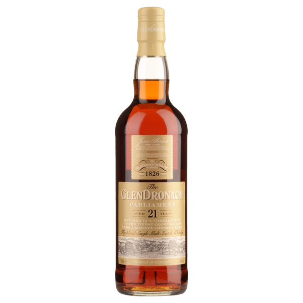 Glendronach Parliament 21 Year Highland Single Malt Scotch Whisky 750ml