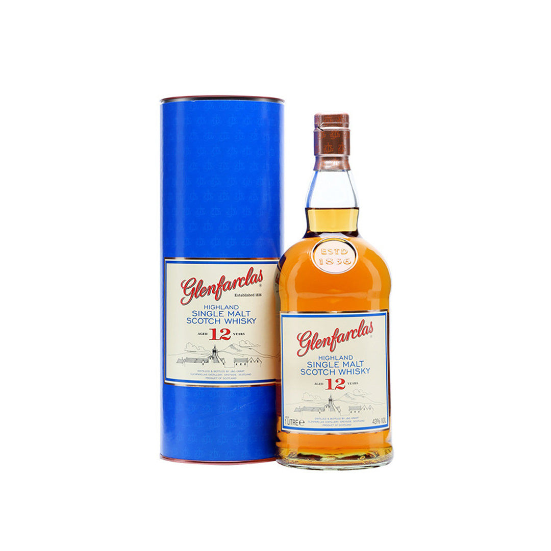 Glenfarclas Single Malt Scotch Whisky 12 Year Old 750ml