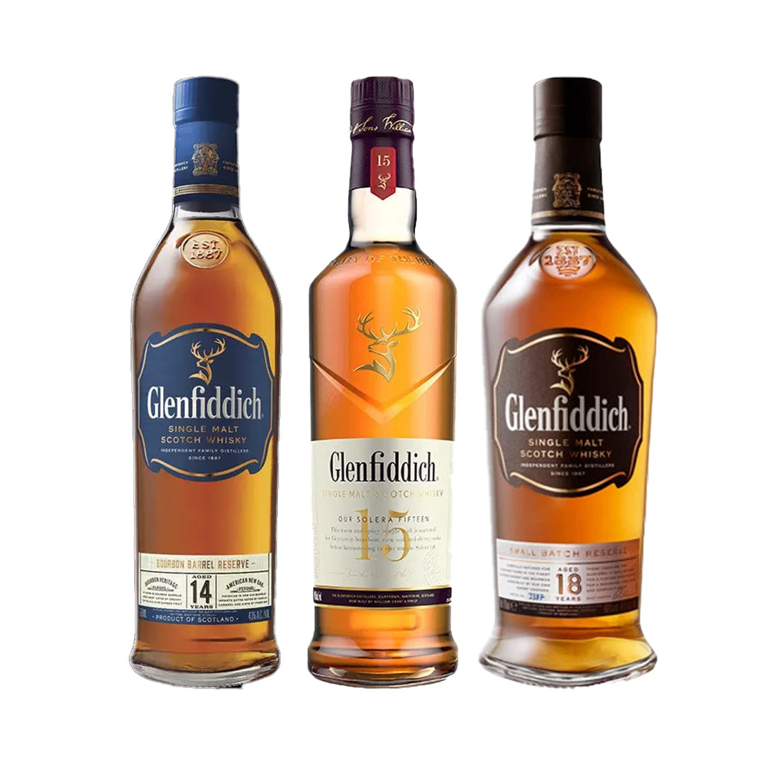 Glenfiddich 14 Year+ Glenfiddich 15 Year+ Glenfiddich 18 Year Special