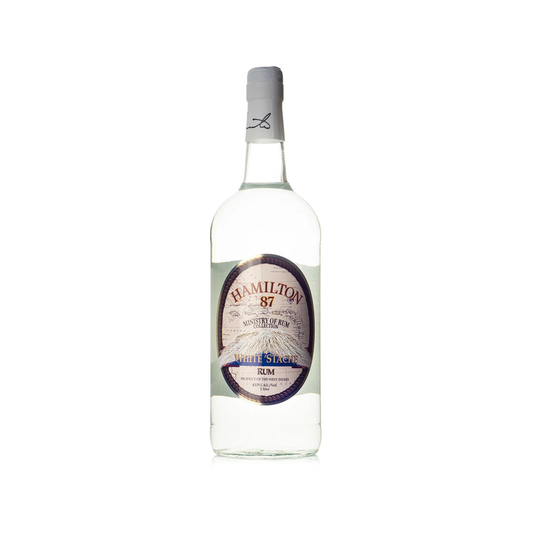 Hamilton 87 White Stache Rum 1 Liter