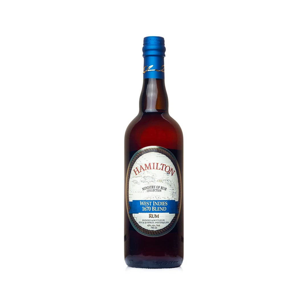 Hamilton West Indies 1670 Blend Rum 750ml